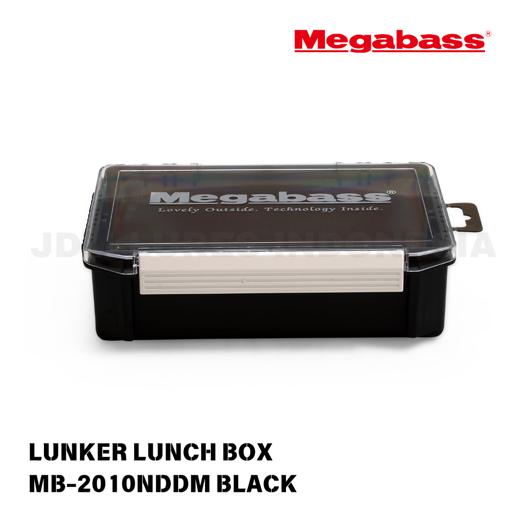 Kotak Makan Siang Megabass Lunker MB-2010NDDM Hitam