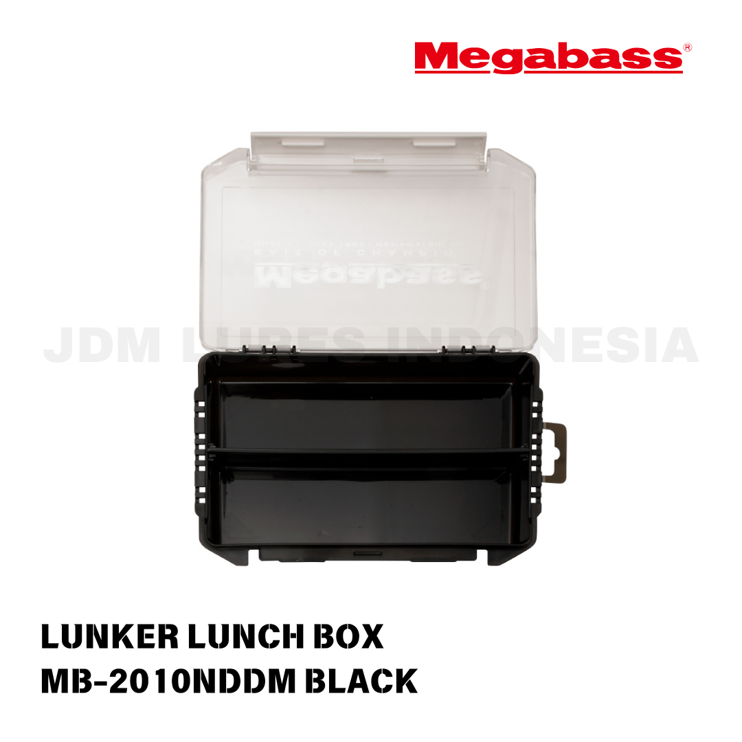 Kotak Makan Siang Megabass Lunker MB-2010NDDM Hitam