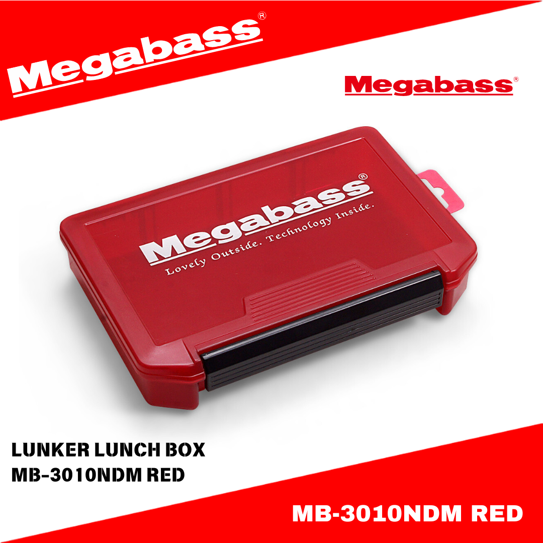 Kotak Makan Siang Megabass Lunker MB-3010NDM Merah