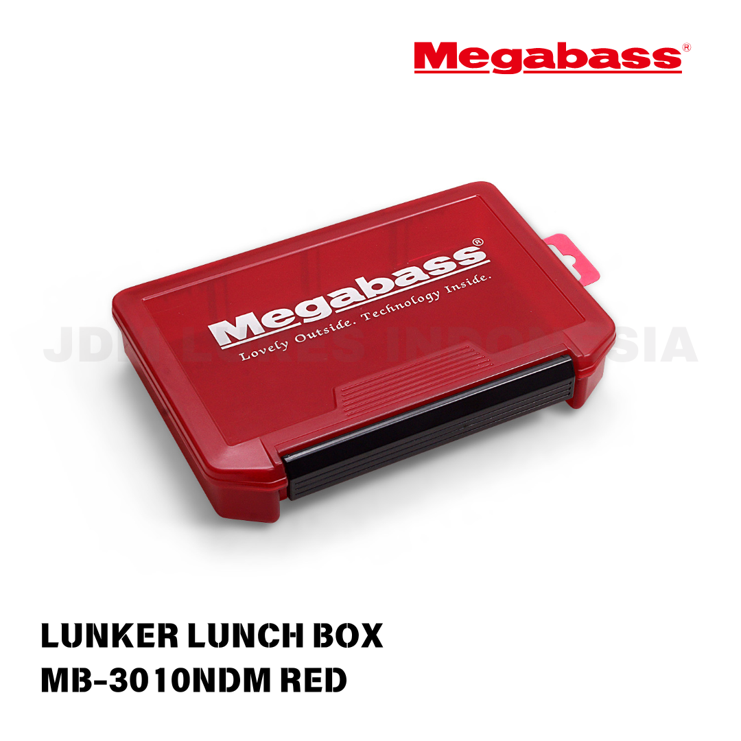 Kotak Makan Siang Megabass Lunker MB-3010NDM Merah