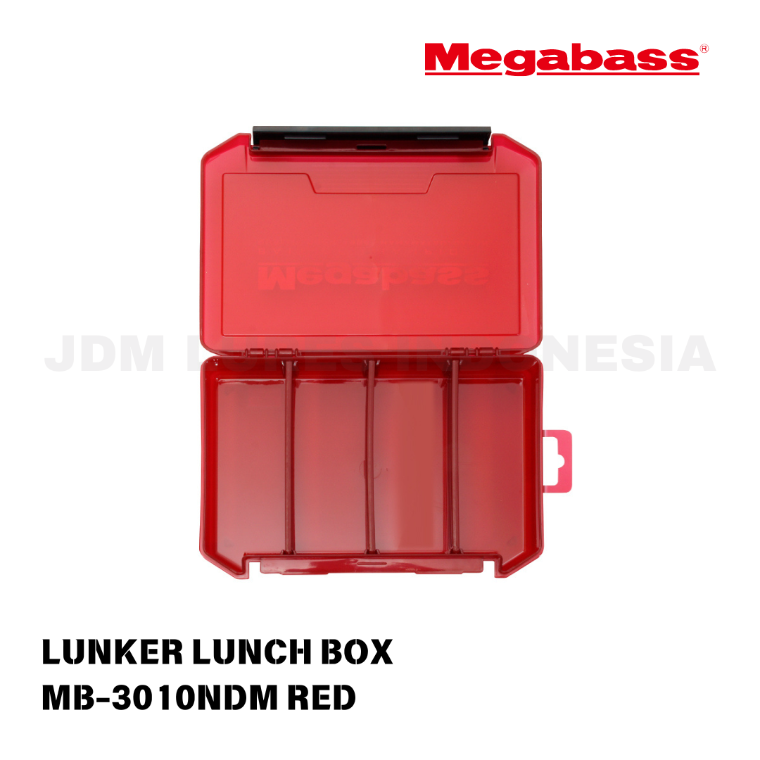 Kotak Makan Siang Megabass Lunker MB-3010NDM Merah