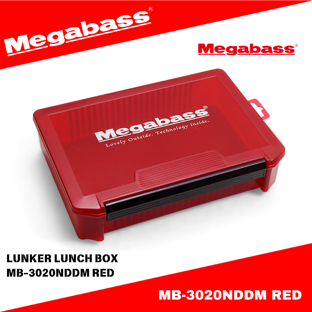 Kotak Makan Siang Megabass Lunker MB-3020NDDM Merah