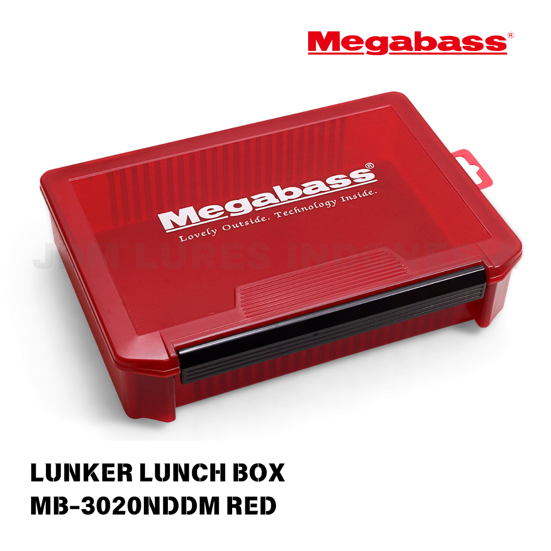 Kotak Makan Siang Megabass Lunker MB-3020NDDM Merah