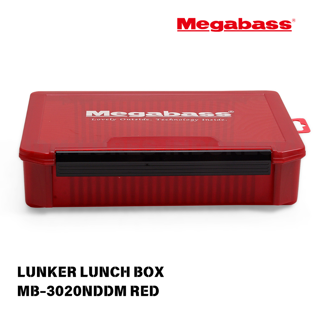 Kotak Makan Siang Megabass Lunker MB-3020NDDM Merah