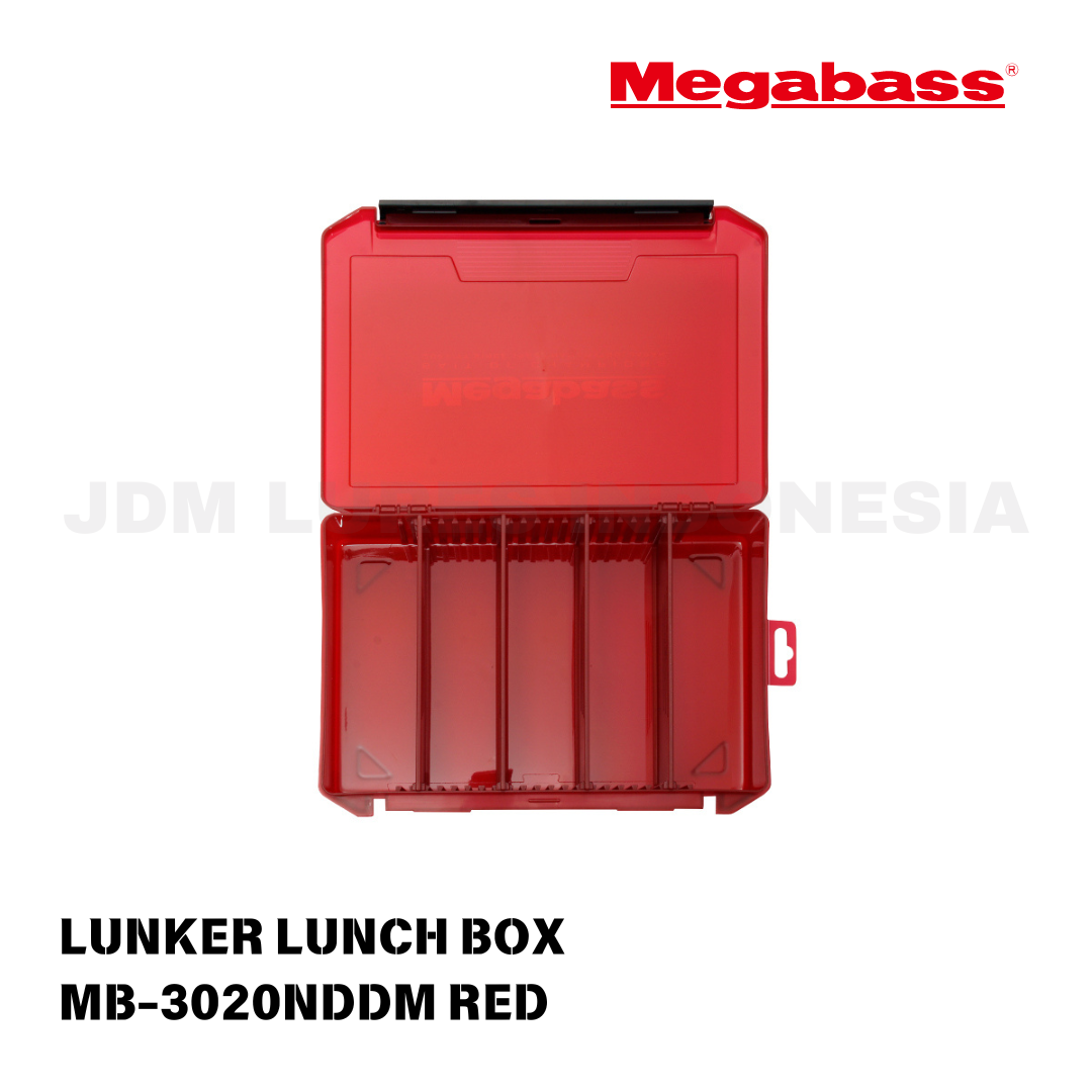 Kotak Makan Siang Megabass Lunker MB-3020NDDM Merah