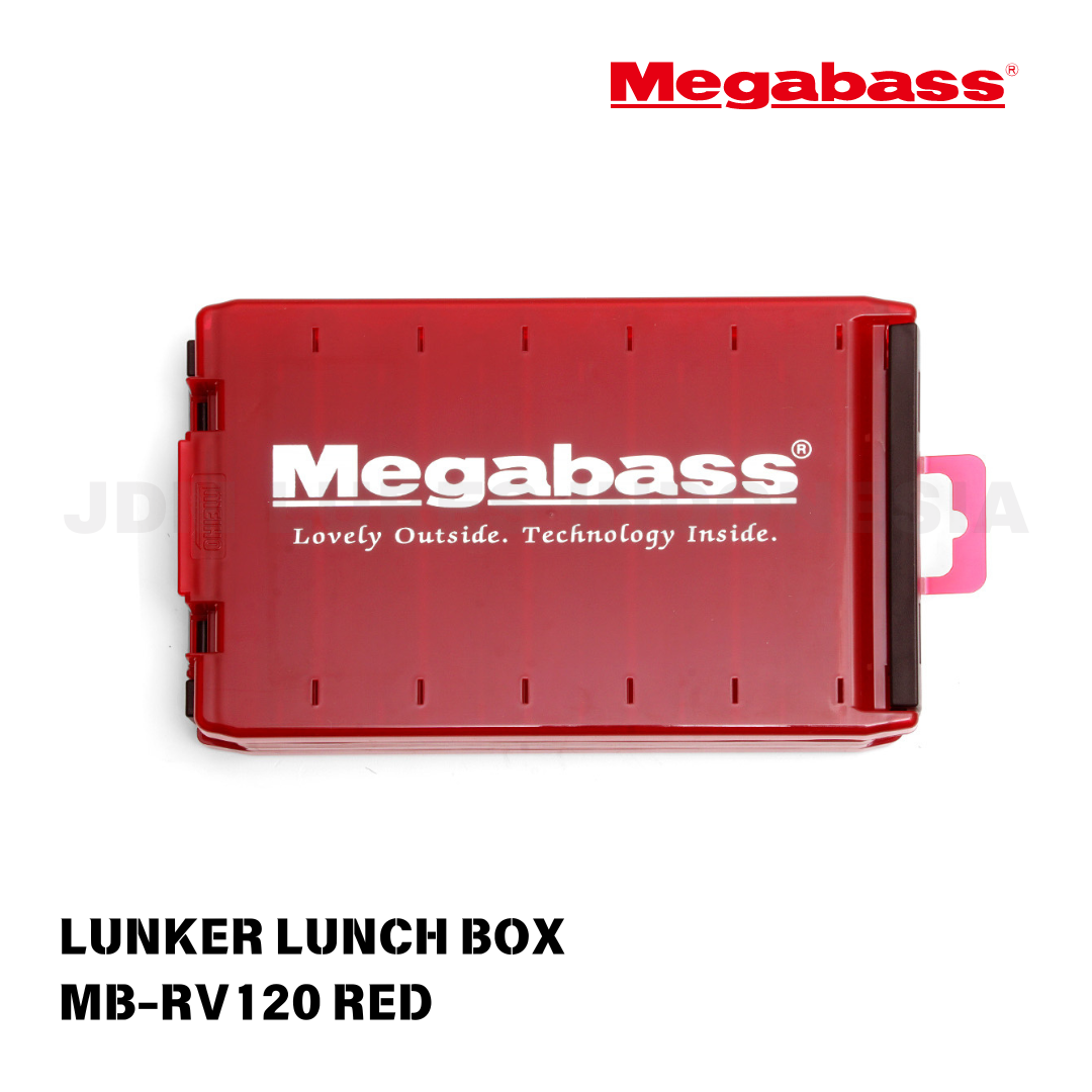 Kotak Makan Siang Megabass Lunker MB-RV120 Merah