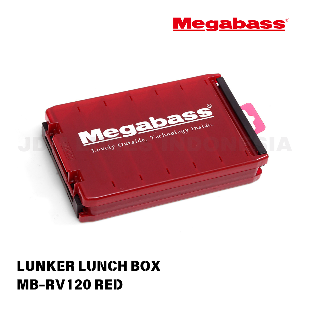 Kotak Makan Siang Megabass Lunker MB-RV120 Merah