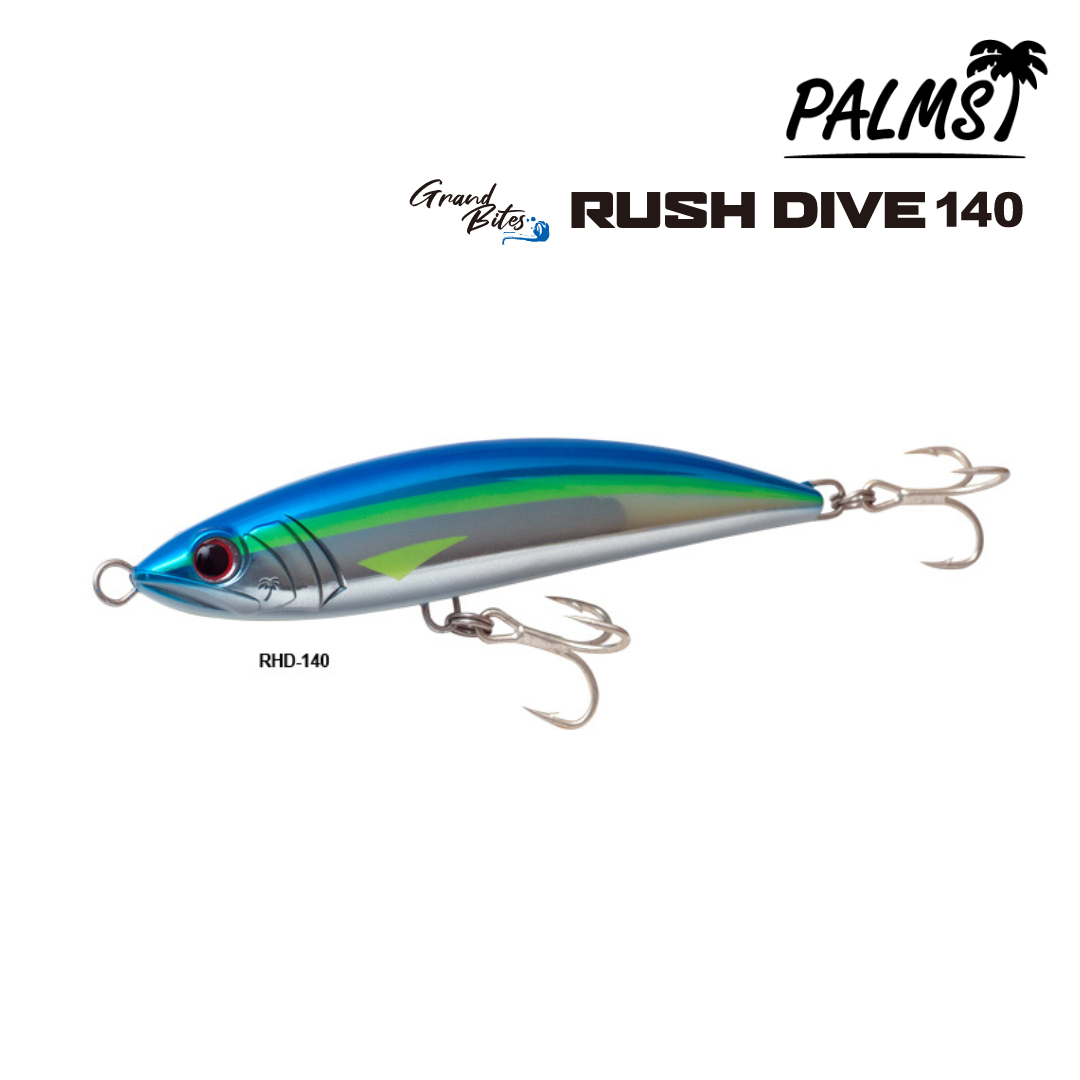Palms Grand Bites Rush Dive 140 Diving Pencil 40g 140mm