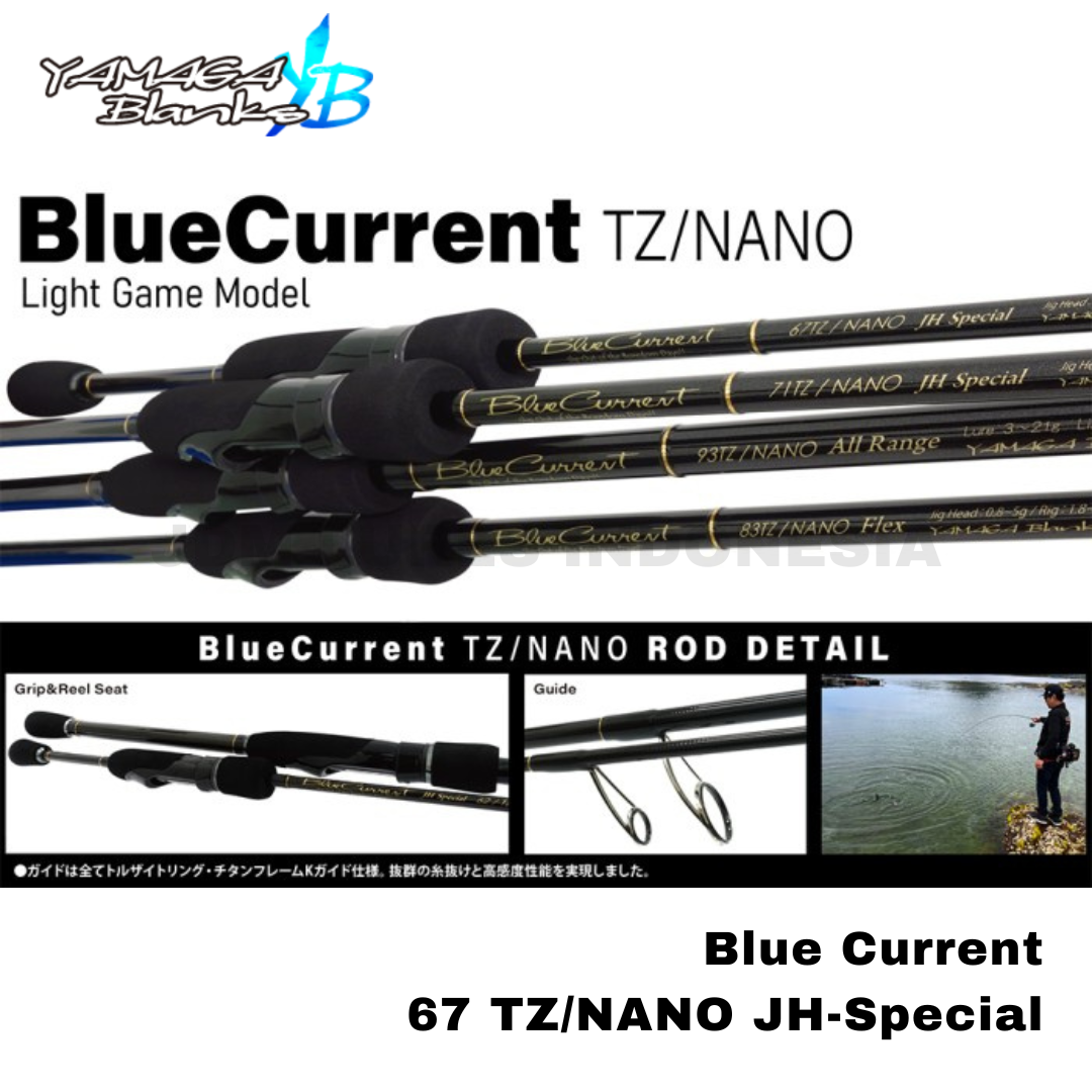Yamaga Blanks Spinning Rod Blue Current 67 TZ/NANO JH-Special