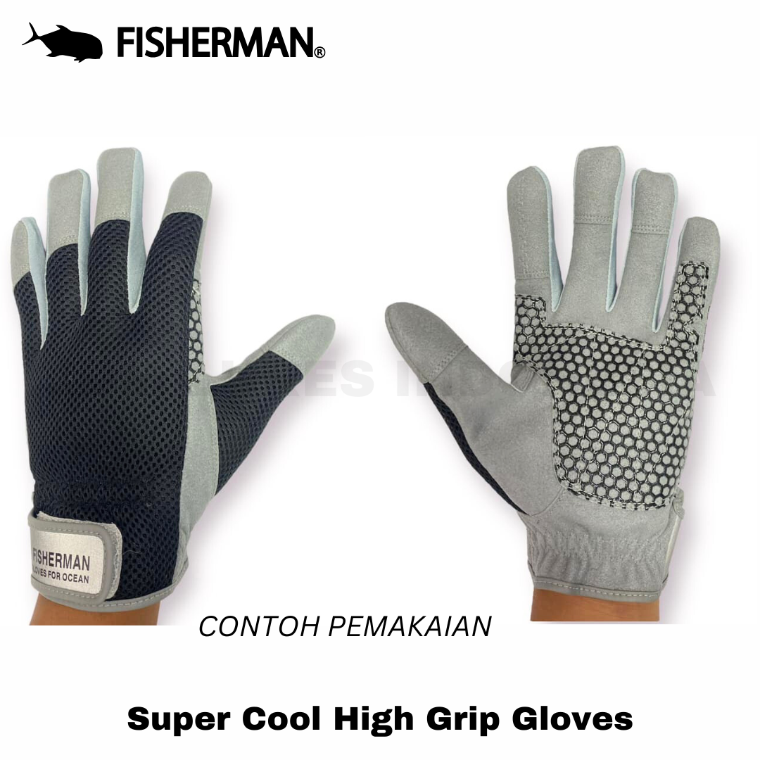 Sarung Tangan Memancing Genggaman Tinggi Super Keren untuk Nelayan