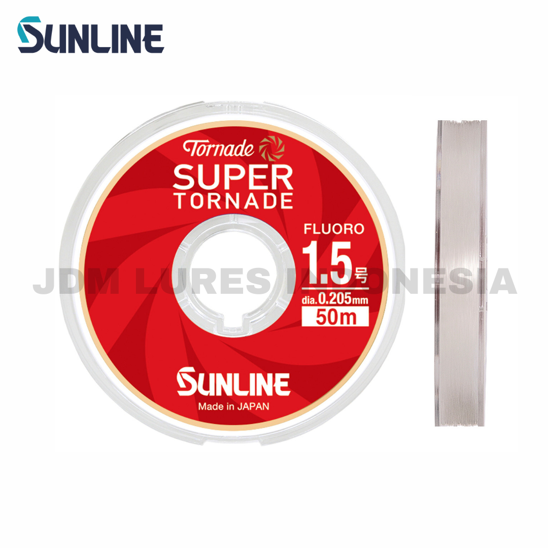 Pemimpin Fluorokarbon Super Tornade Sunline
