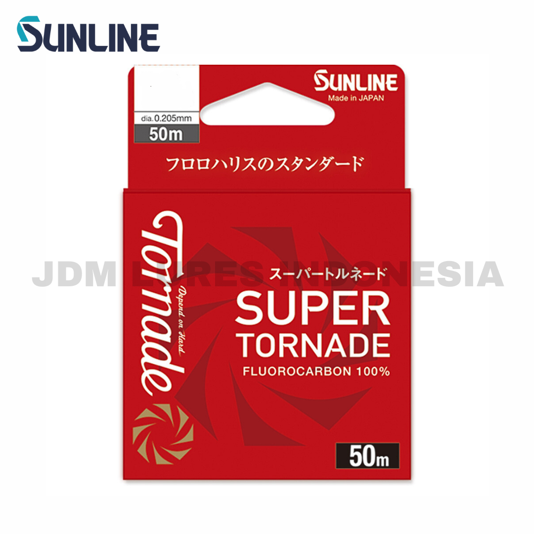 Pemimpin Fluorokarbon Super Tornade Sunline
