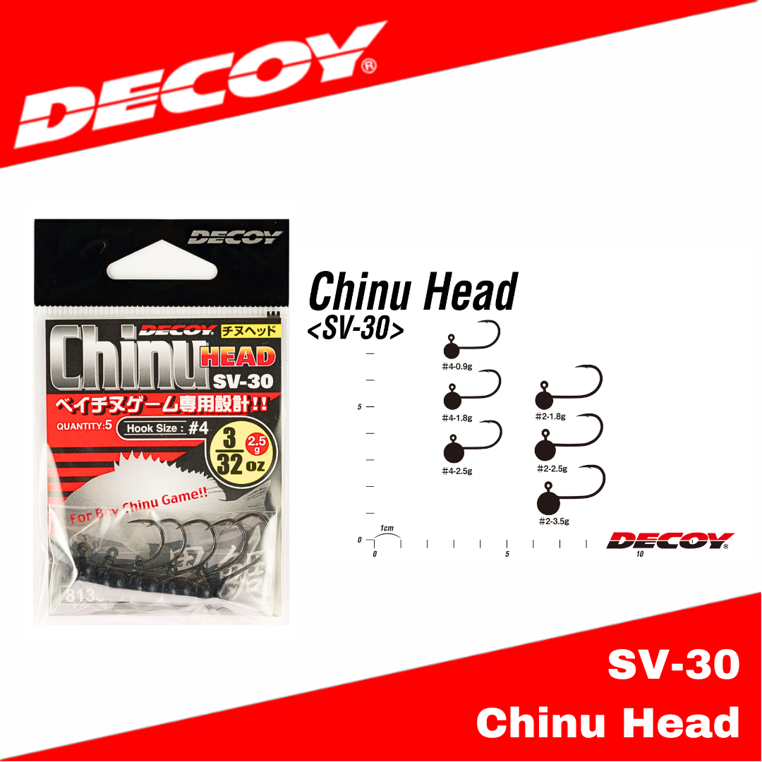 Umpan SV-30 Chinu Jig Head