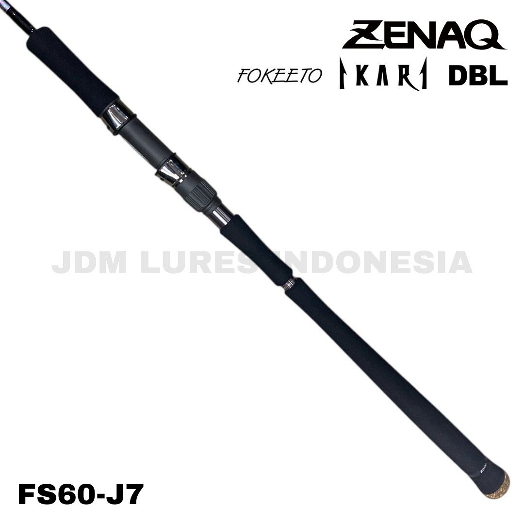 Zenaq Spinning Rod Fokeeto Ikari DBL FS60-J7