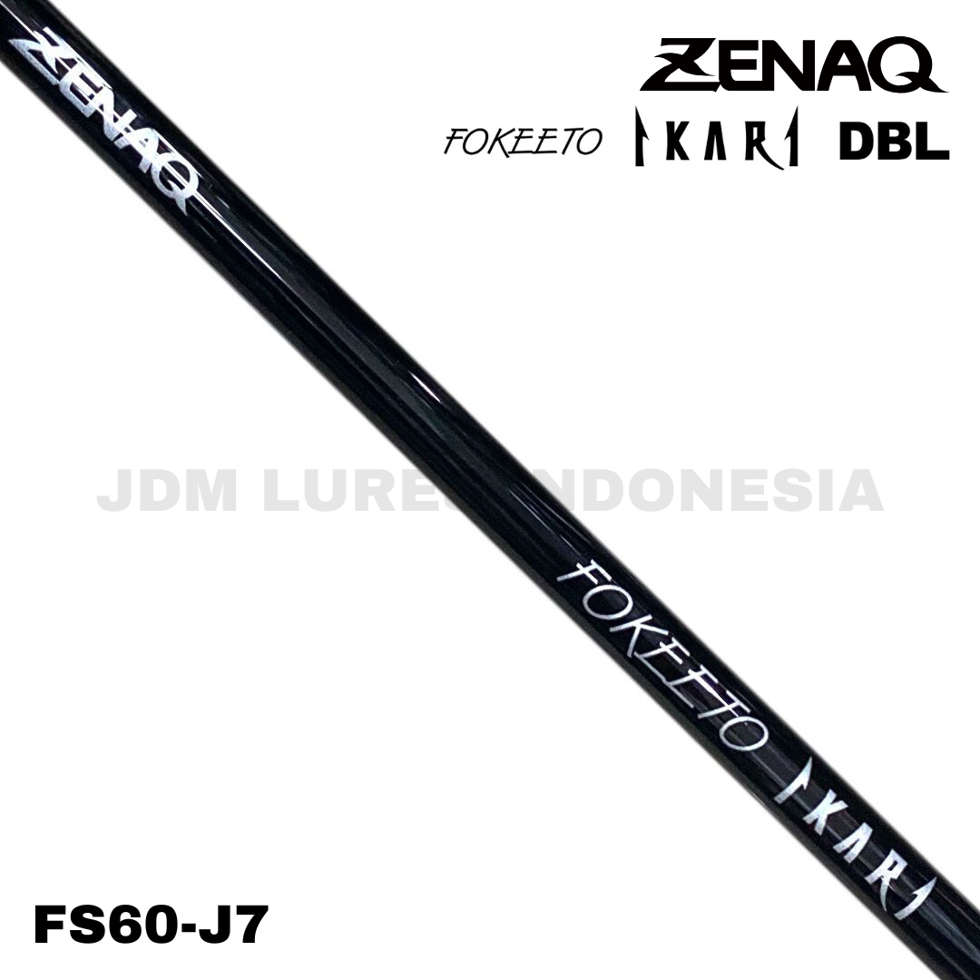 Zenaq Spinning Rod Fokeeto Ikari DBL FS60-J7