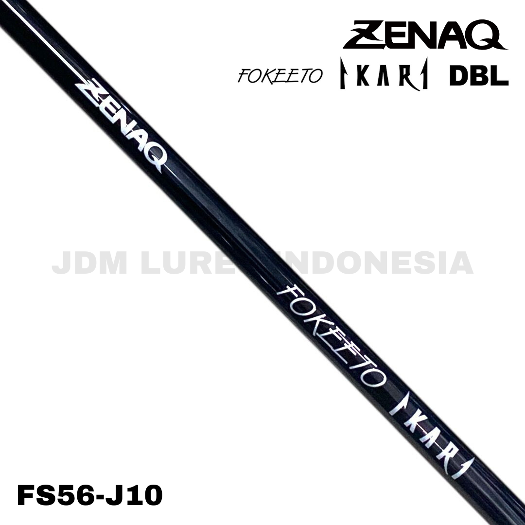 Zenaq Spinning Rod Fokeeto Ikari DBL FS56-J10