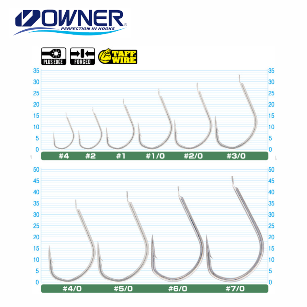 Owner JF-22 Jigger Light Hook Hayagake