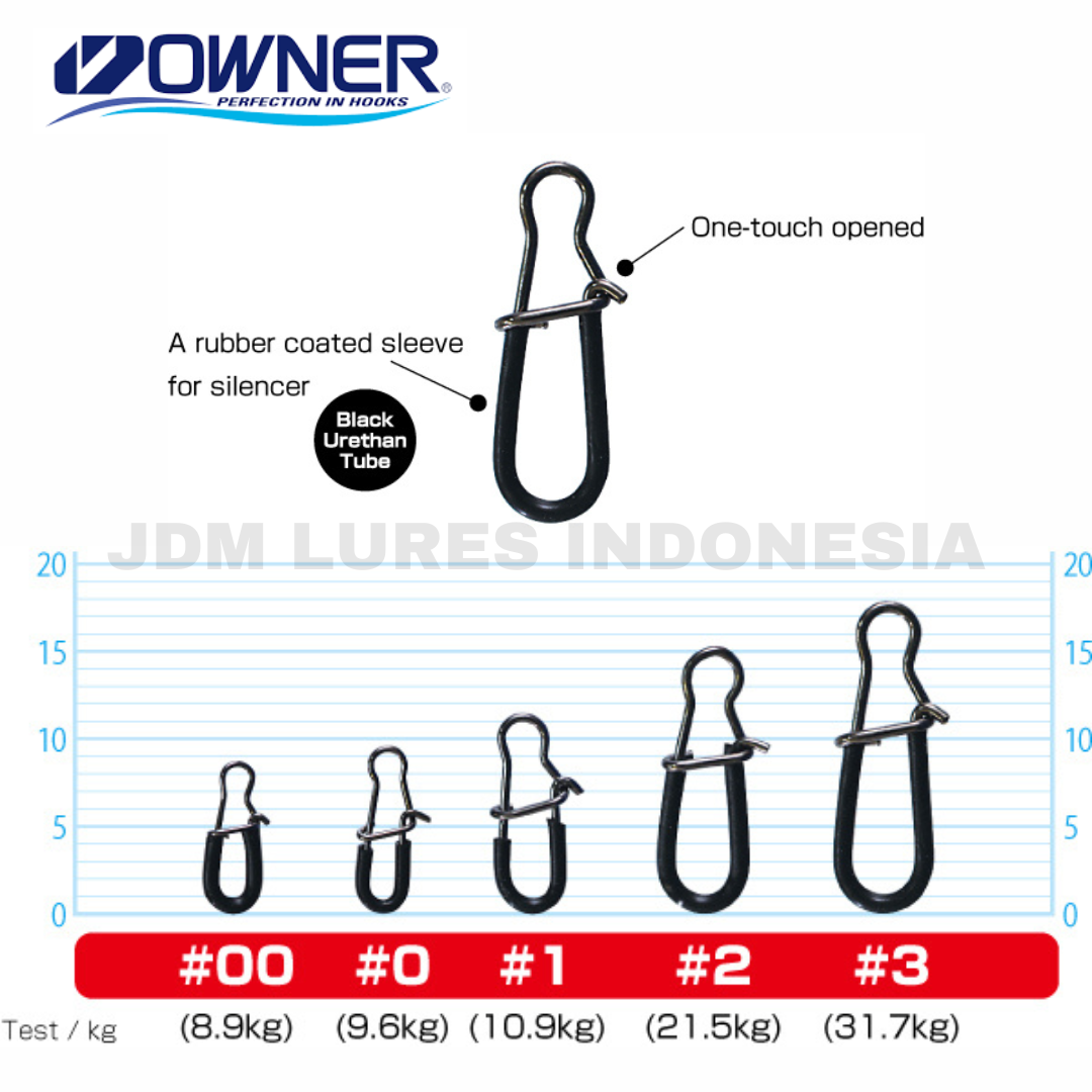 Owner P-15 Snap Silent Quick Lure Snap