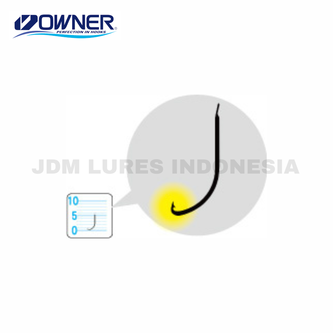 Pemilik Micro Tanago Hook New Half Moon 16596