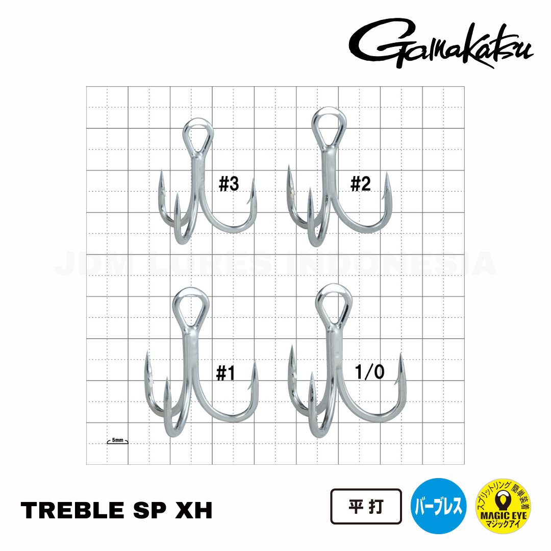 Gamakatsu kait tiga SP XH Hyper Shield