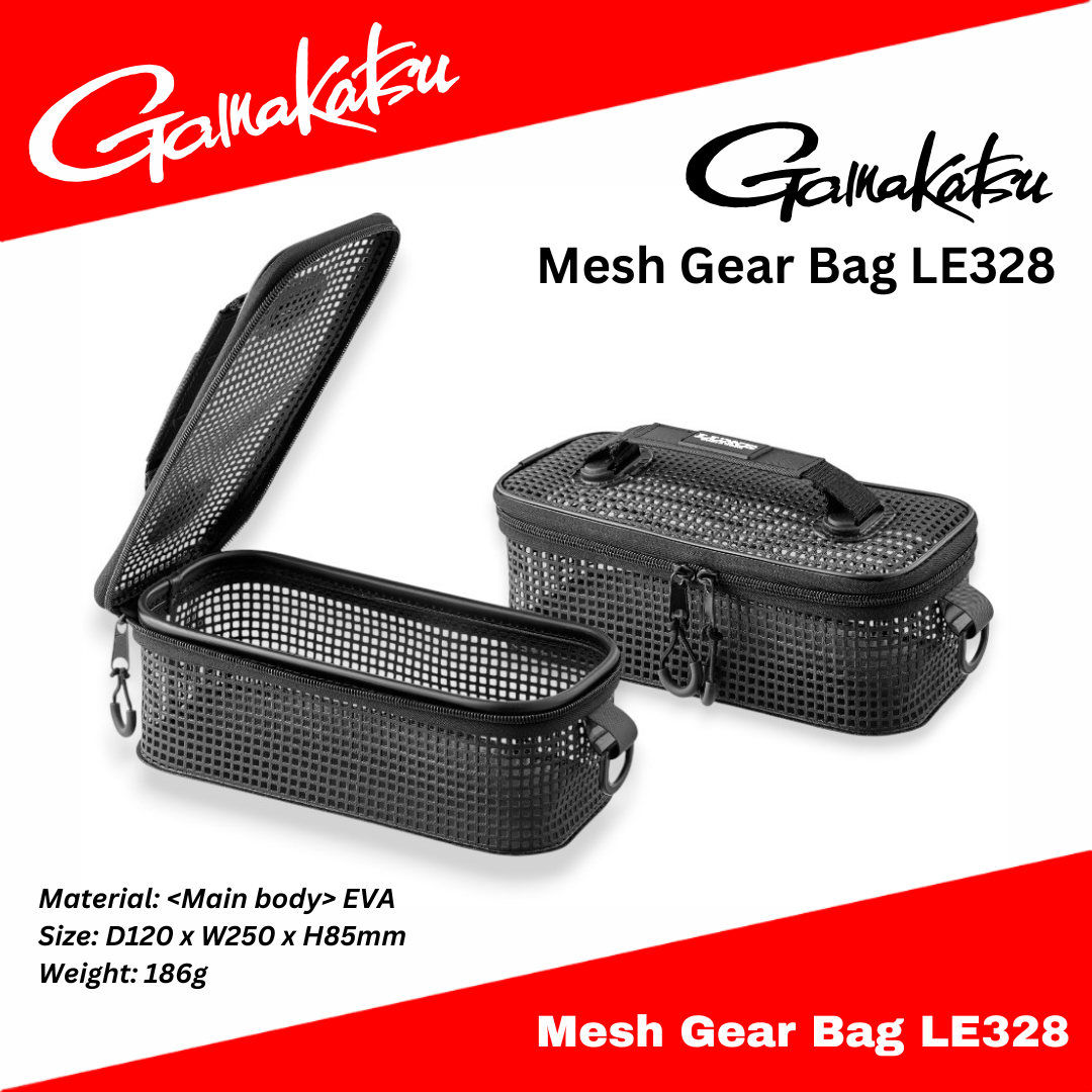 Gamakatsu LE328 Luxxe Mesh Gear Bag