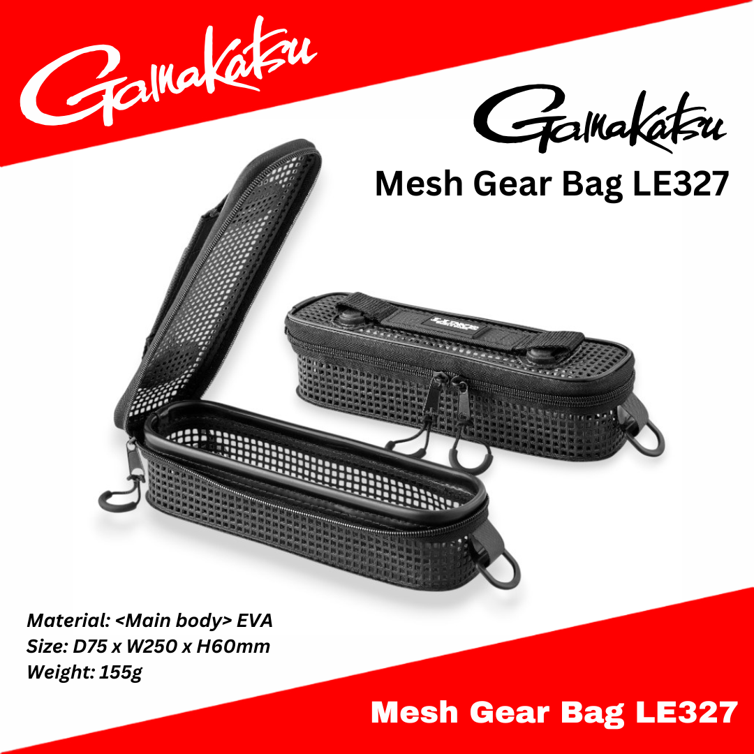 Gamakatsu LE327 Luxxe Mesh Gear Bag