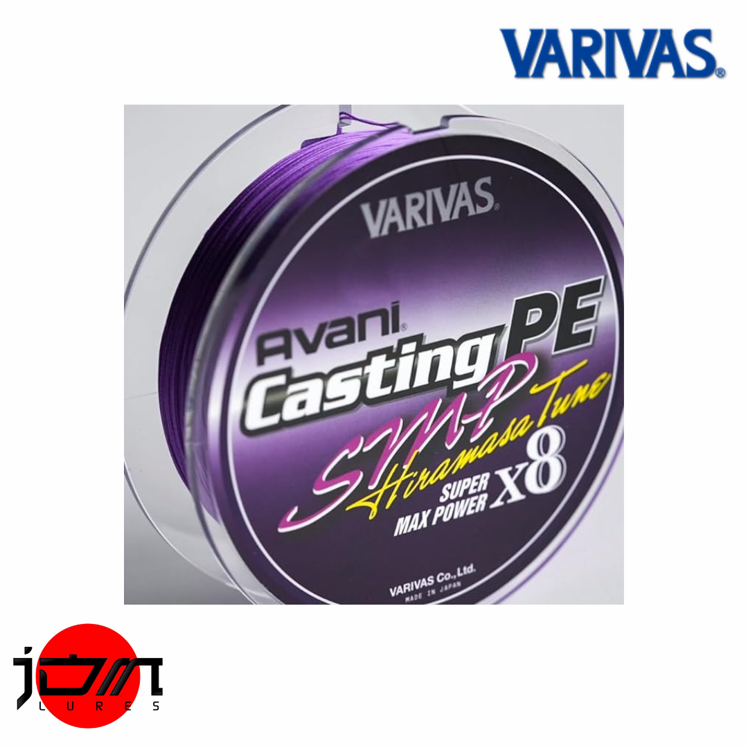 Varivas PE Line Avani Casting SMP Hiramasa Tune X8 300m