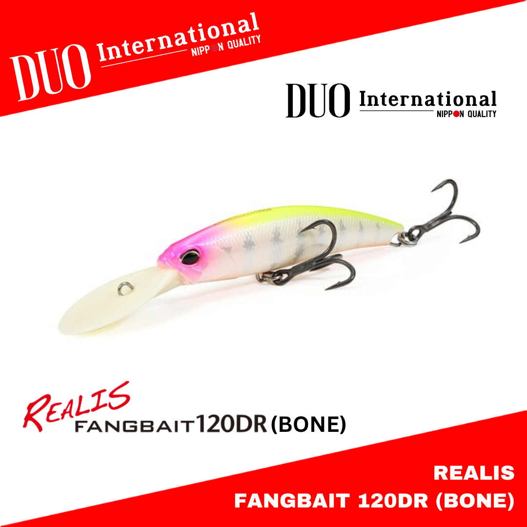 Duo Realis Fangbait 120DR Umpan Apung Tulang 26,7g 120mm
