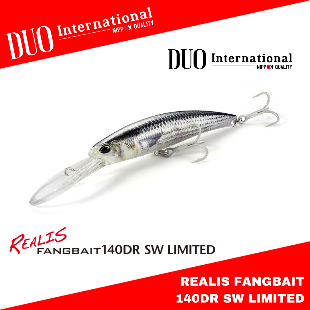 Duo Realis Fangbait 140DR SW Umpan Apung Terbatas 41,2g 140mm