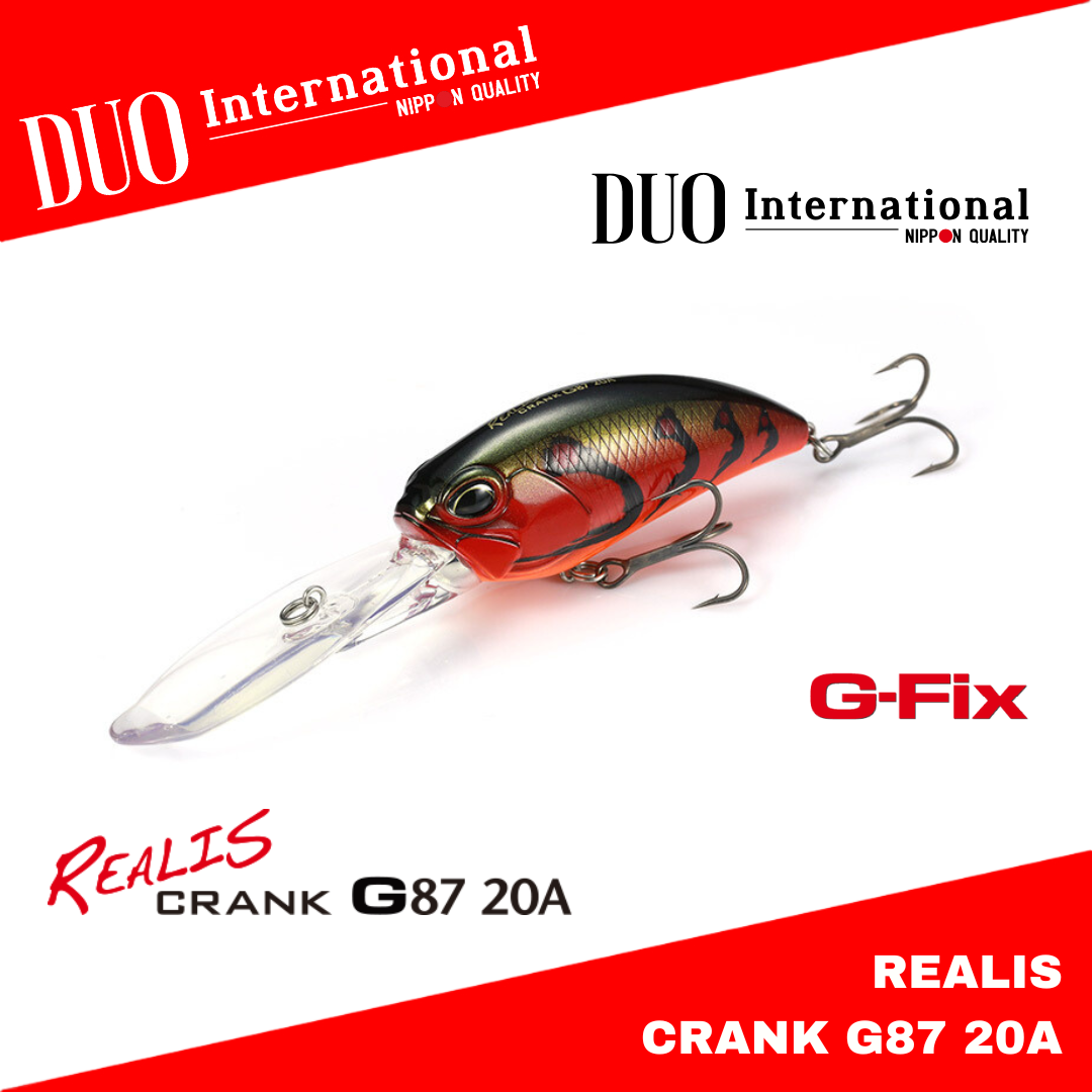 Duo Realis Crank G87 20A Umpan Apung 35,5g 87mm