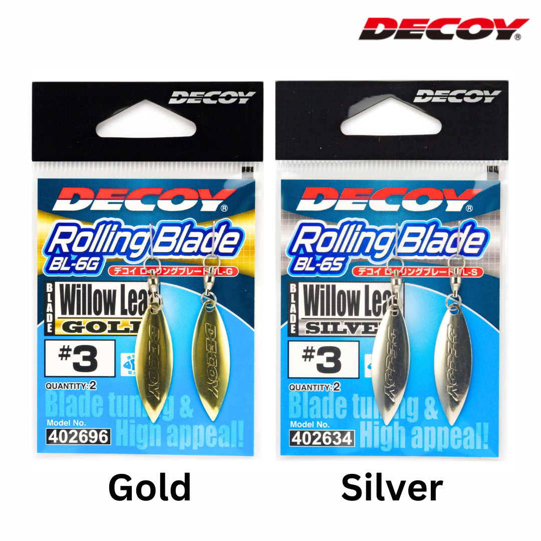 Decoy BL-6 Rolling Blade WL (Willow Leaf)