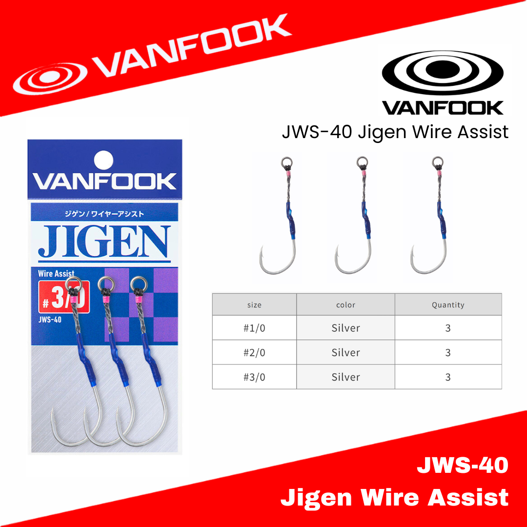 Bantuan Kawat Jigen Vanfook JWS-40