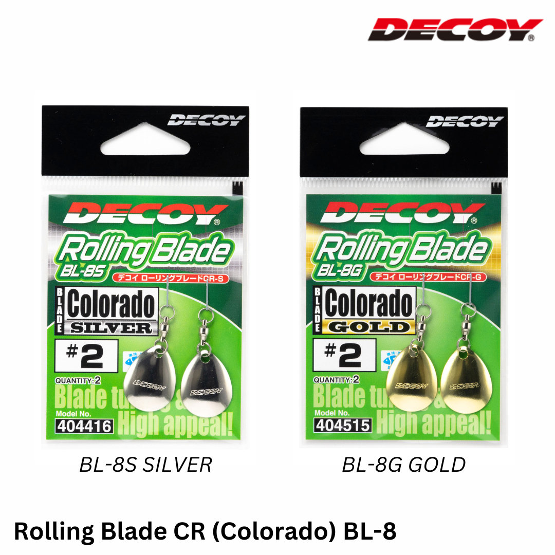 Umpan BL-8 Rolling Blade CR (Colorado)