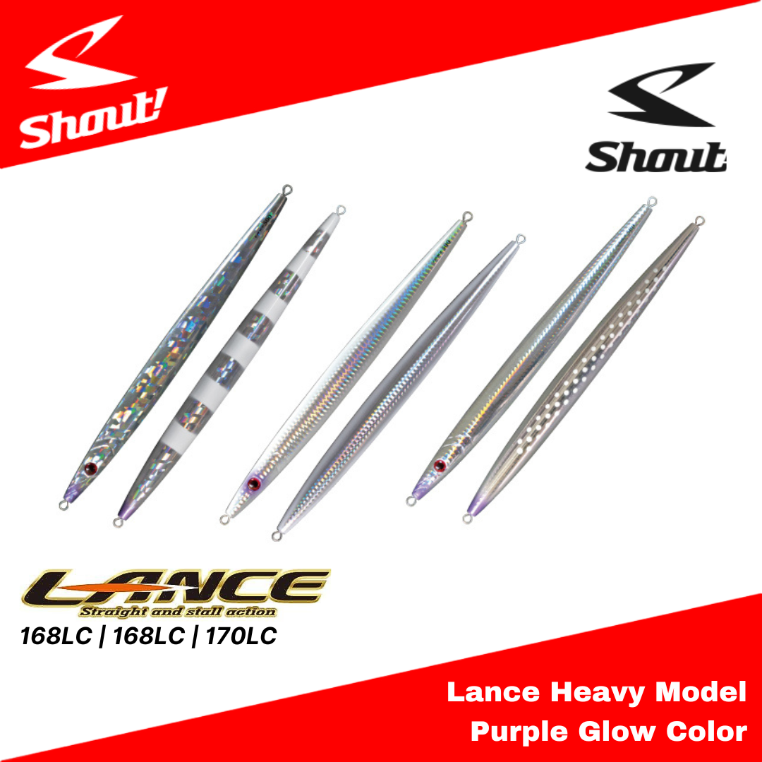 Shout Lance Heavy Model Purple Glow Color