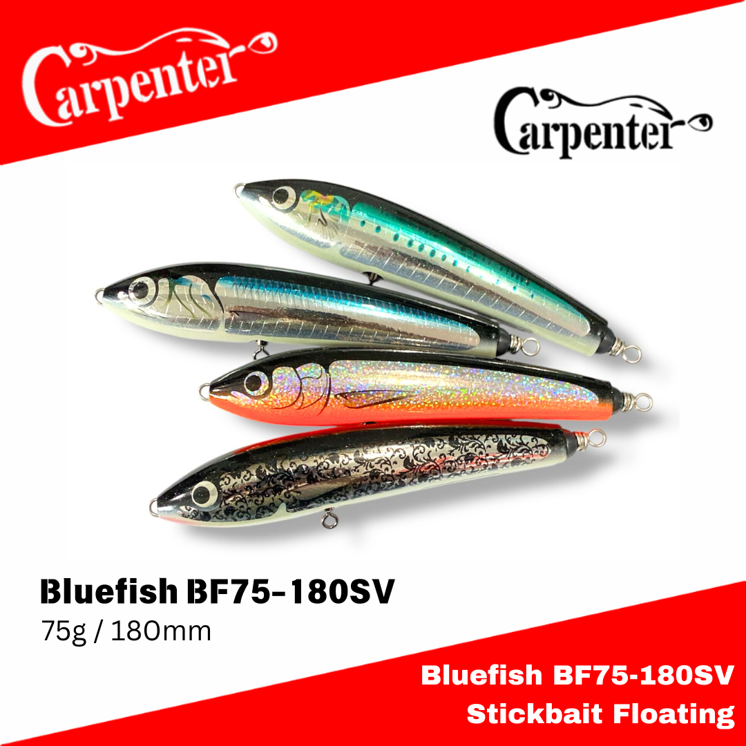 Carpenter Bluefish BF 75-180SV Lure Stickbait Floating 75g 180mm