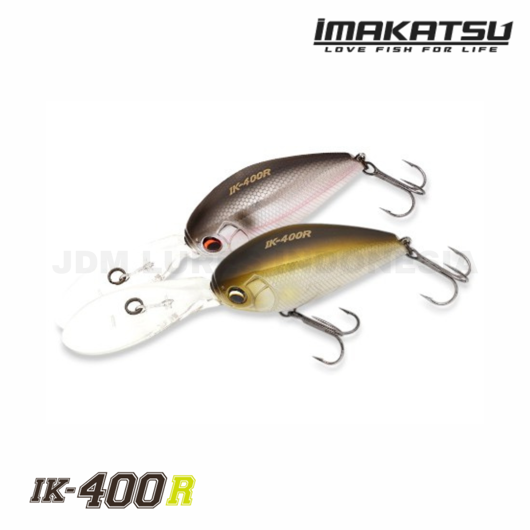 Umpan Pancing Imakatsu IK-400R Mozaic Diving Crank Bait Floating Lure