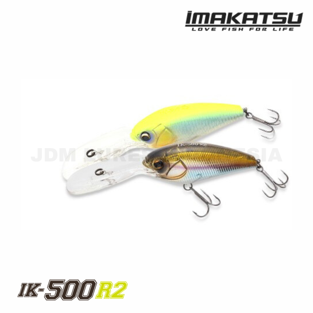Umpan Pancing Imakatsu IK-500R2 Mozaic Diving Crank Bait Floating Lure