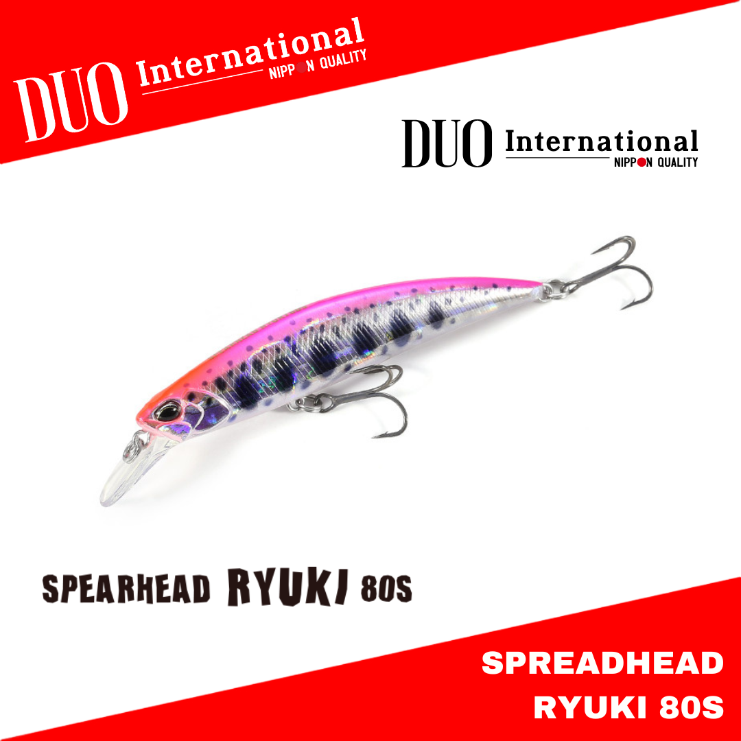 Duo Spearhead Ryuki 80S Umpan Tenggelam 80mm 12 gram