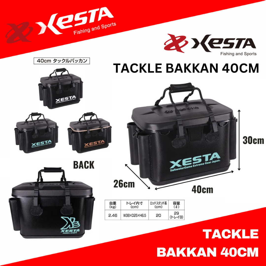 Xesta Hard EVA Tackle Bakkan 40cm