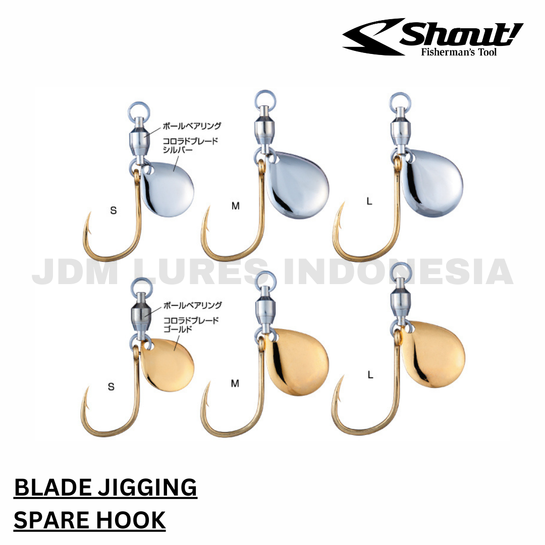 Shout Blade Jigging Spare Hook