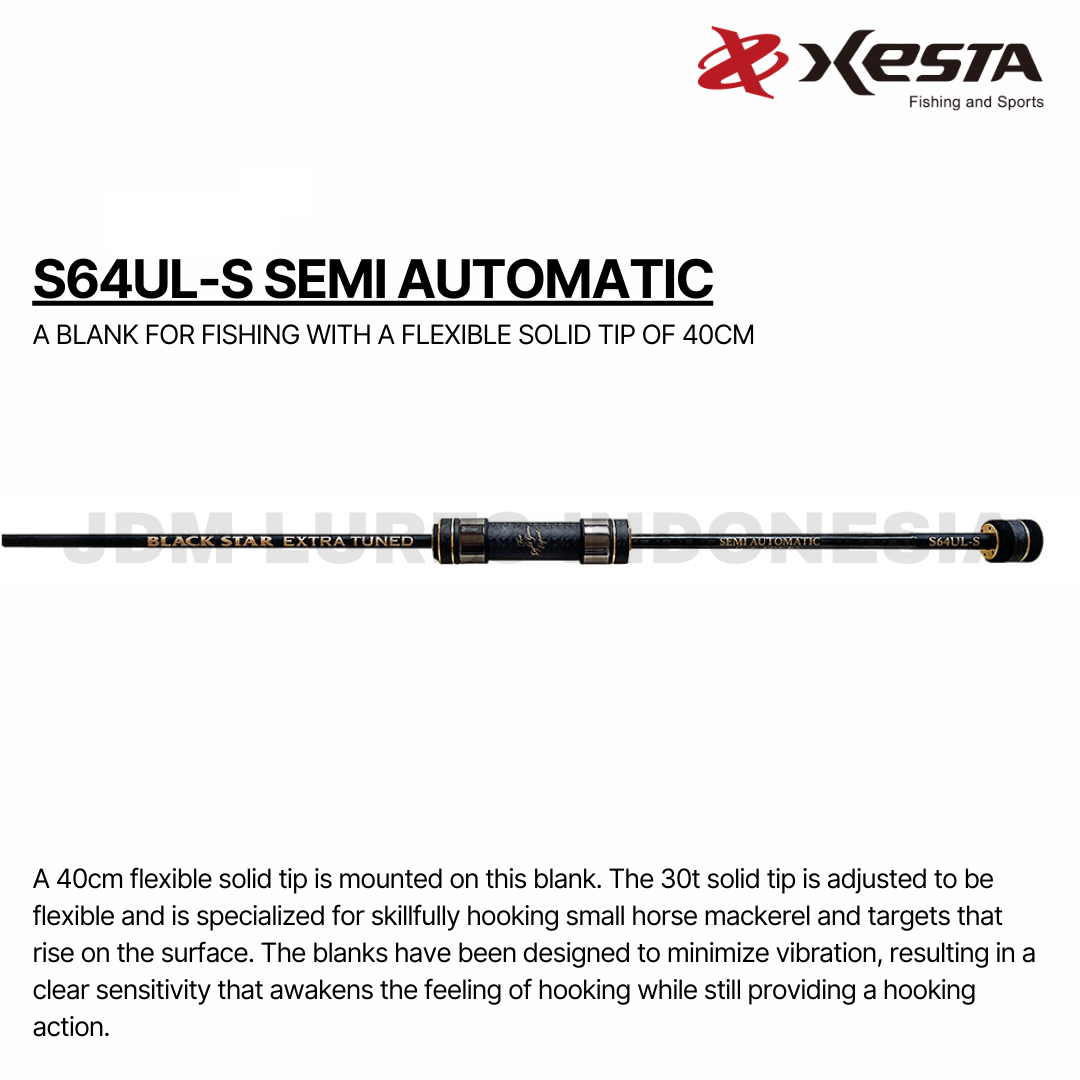 Xesta Black Star Extra Tuned S64UL-S Semi-Automatic
