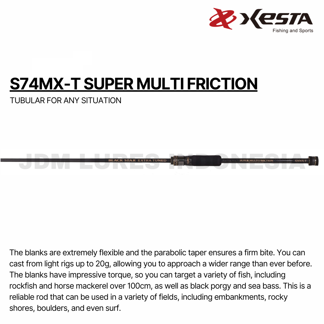 Xesta Black Star Extra Tuned S74MX-T Super Maruchi Friction