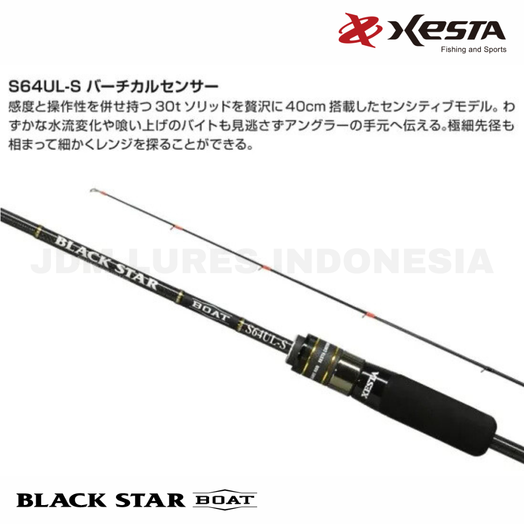 Xesta Black Star Boat S64UL-S Vertical Sensor