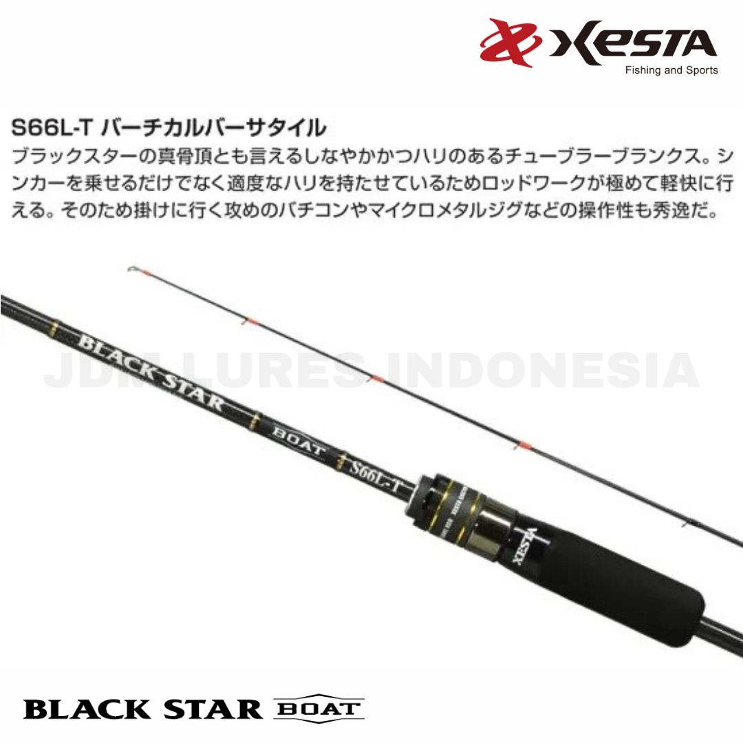 Xesta Black Star Boat S66L-T Vertical Versatile