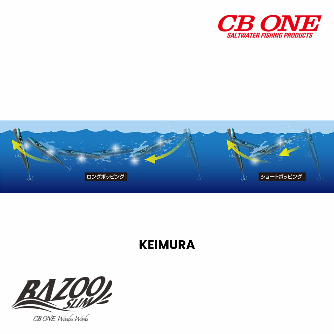 CB One Bazoo Slim 220 Popper 80g 220mm