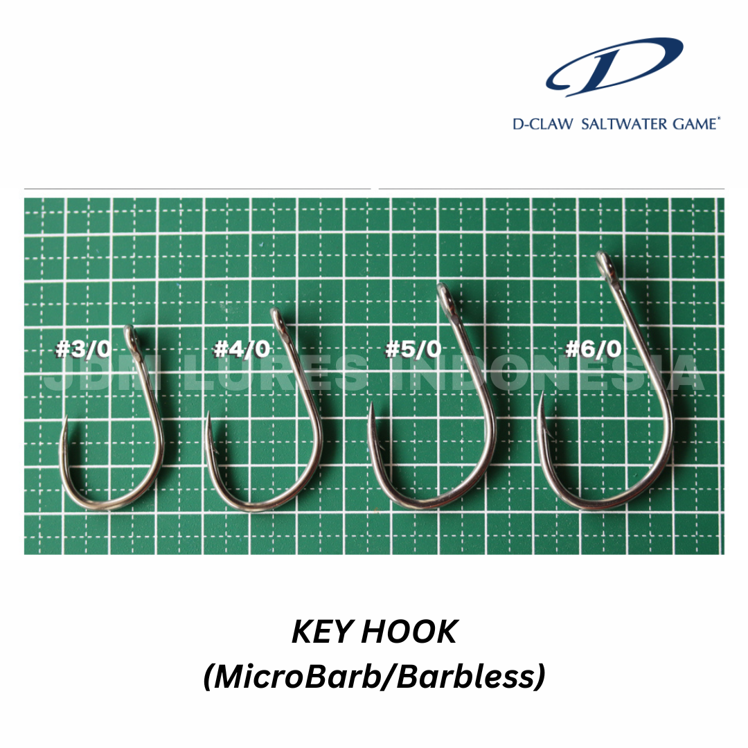 D-Claw Key Hook (MicroBarb/Barbless)