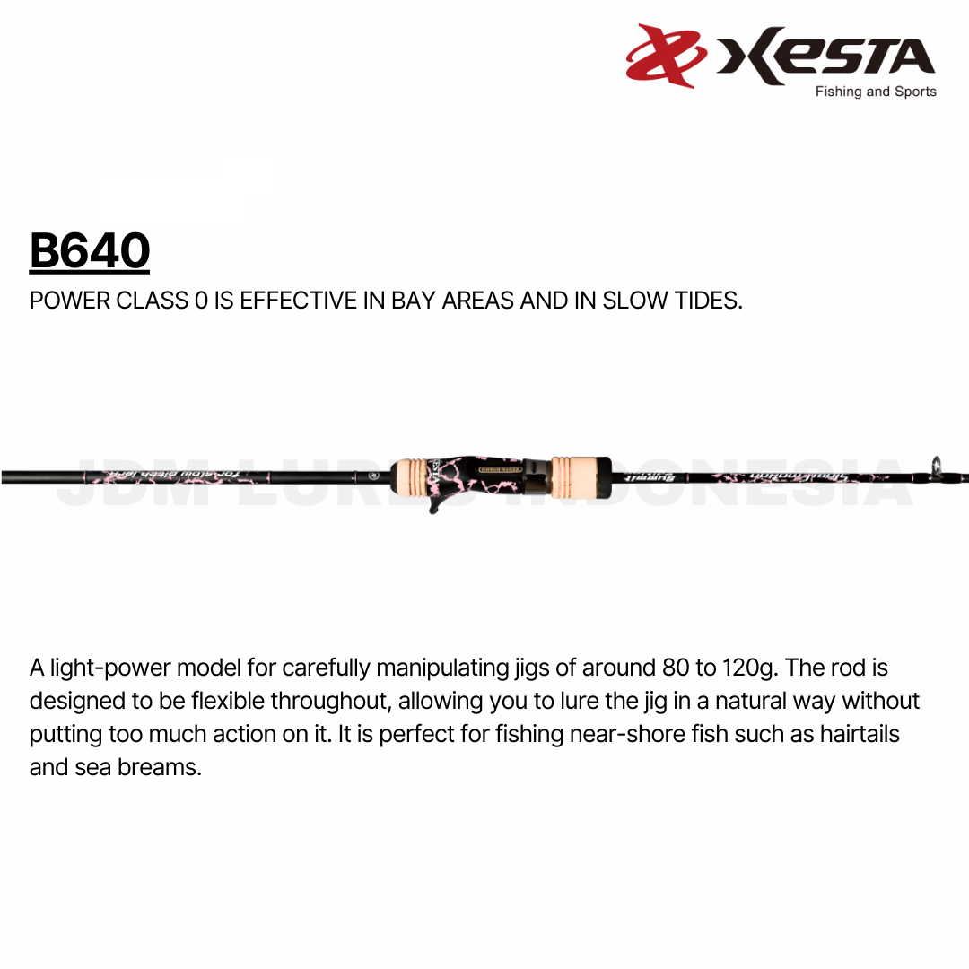 Xesta Baitcasting Rod Slow Emotion Summit Edition B640