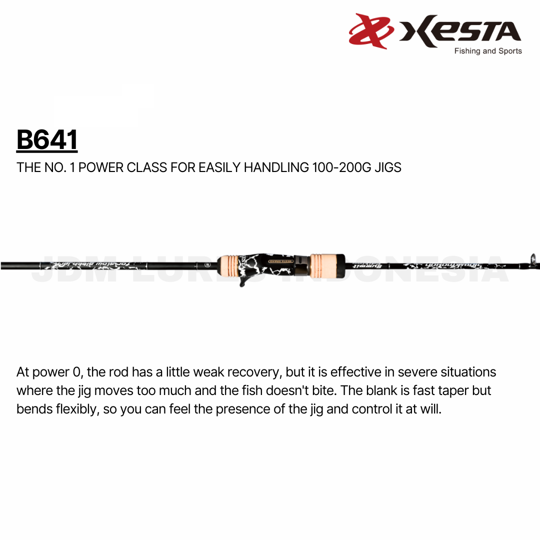 Xesta Baitcasting Rod Slow Emotion Summit Edition B641