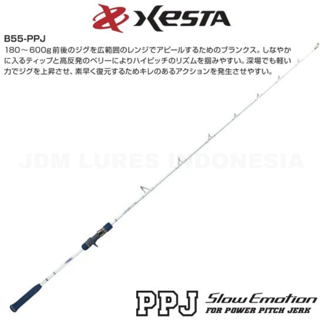 Xesta Baitcasting Rod Slow Emotion for Power Pitch Jerk B55-PPJ