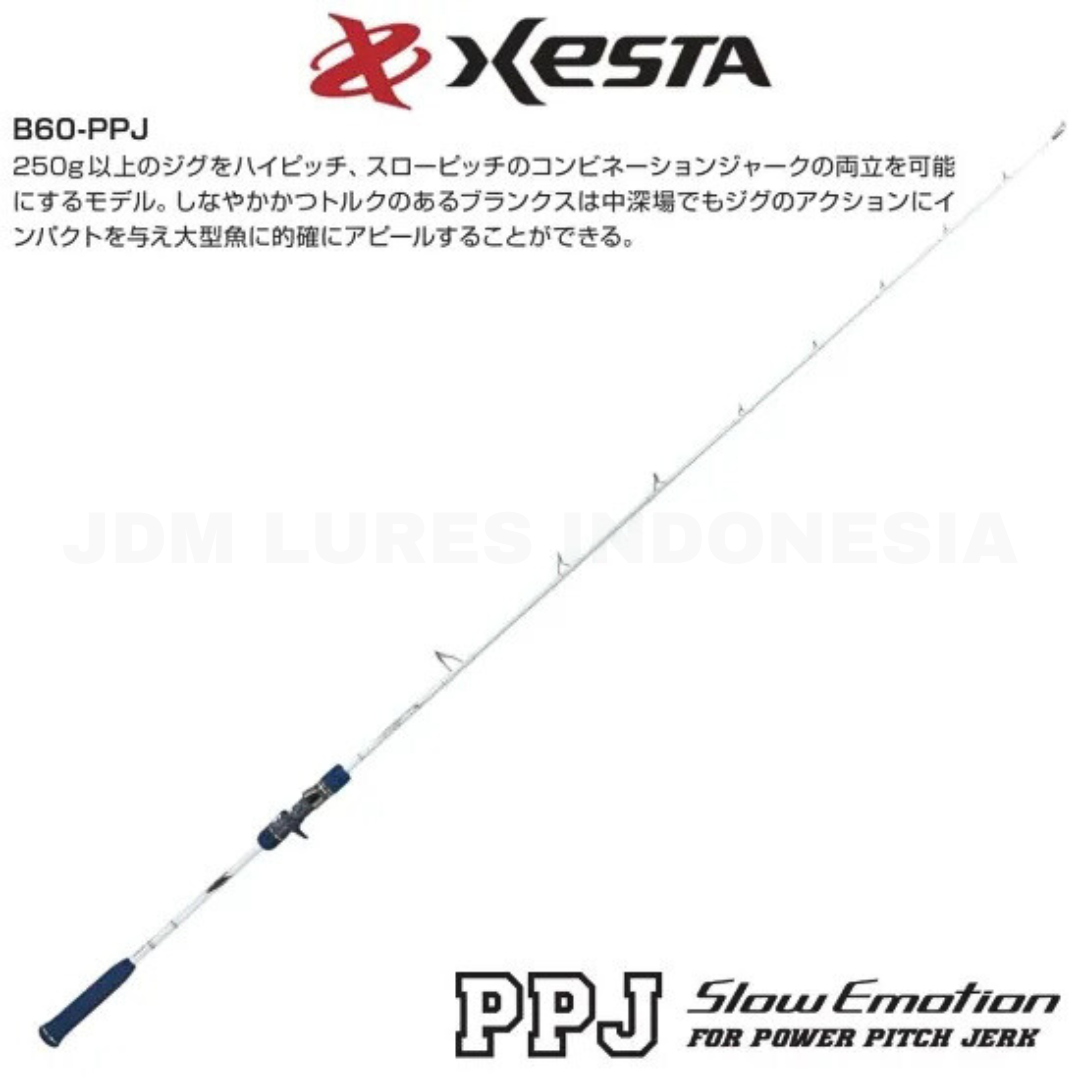 Xesta Baitcasting Rod Slow Emotion for Power Pitch Jerk B60-PPJ